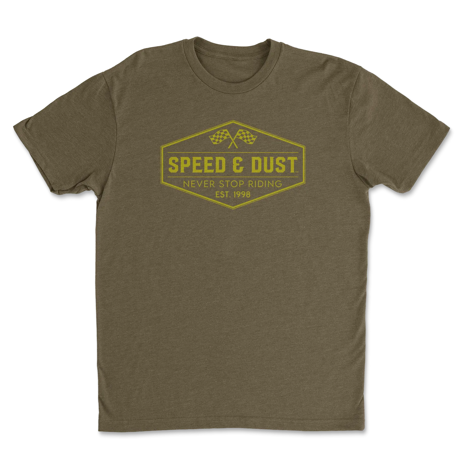 Speed & Dust Retro - Short Sleeve T-Shirt