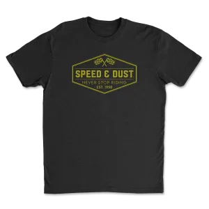 Speed & Dust Retro - Short Sleeve T-Shirt