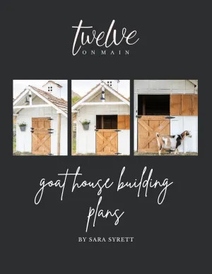 Stylish Goat House Digital Building Plans