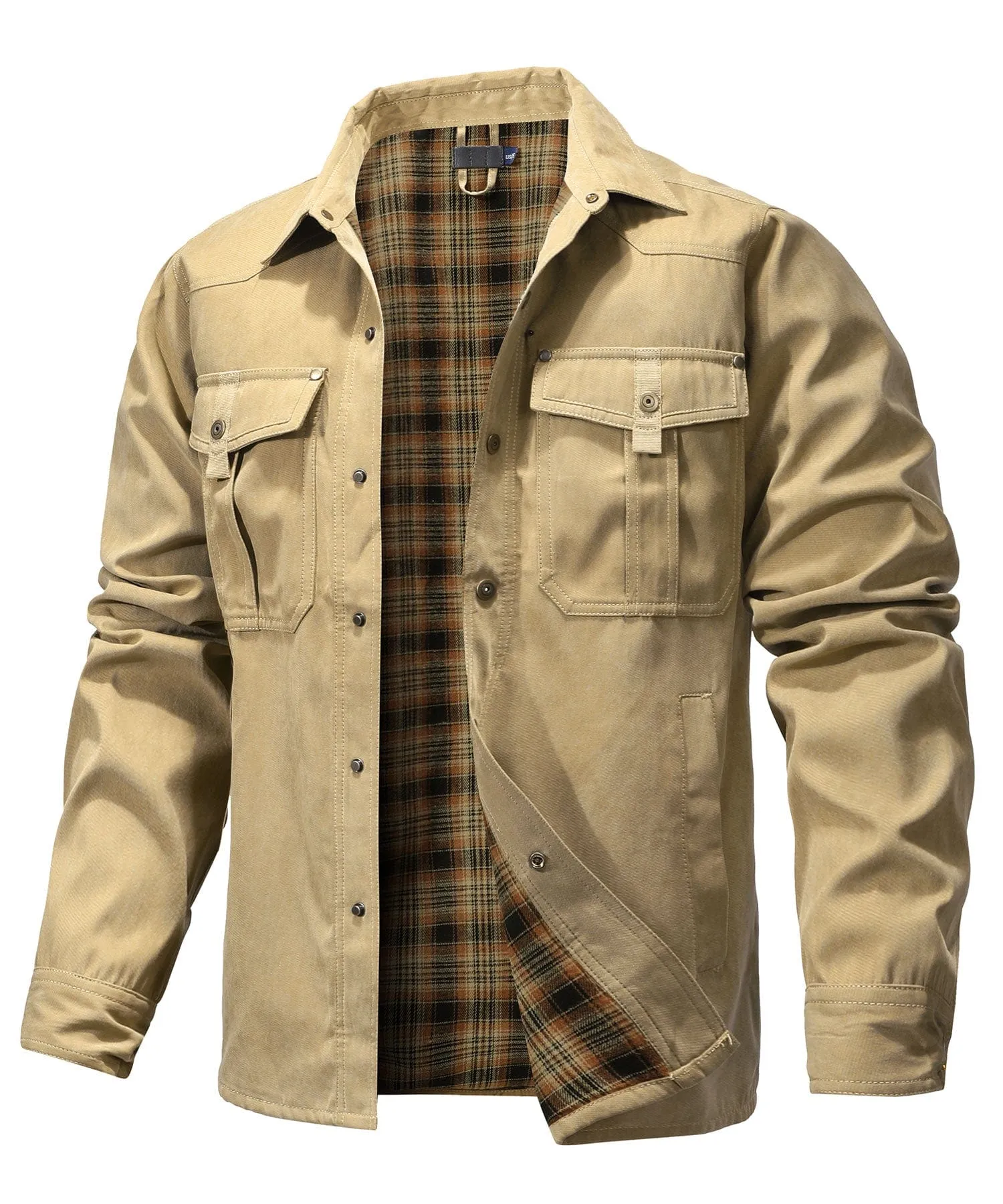 Stylish Rover Jacket with Warm Lining for Men | Damian