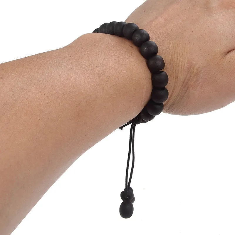 Stylish Wooden Charm Bracelet