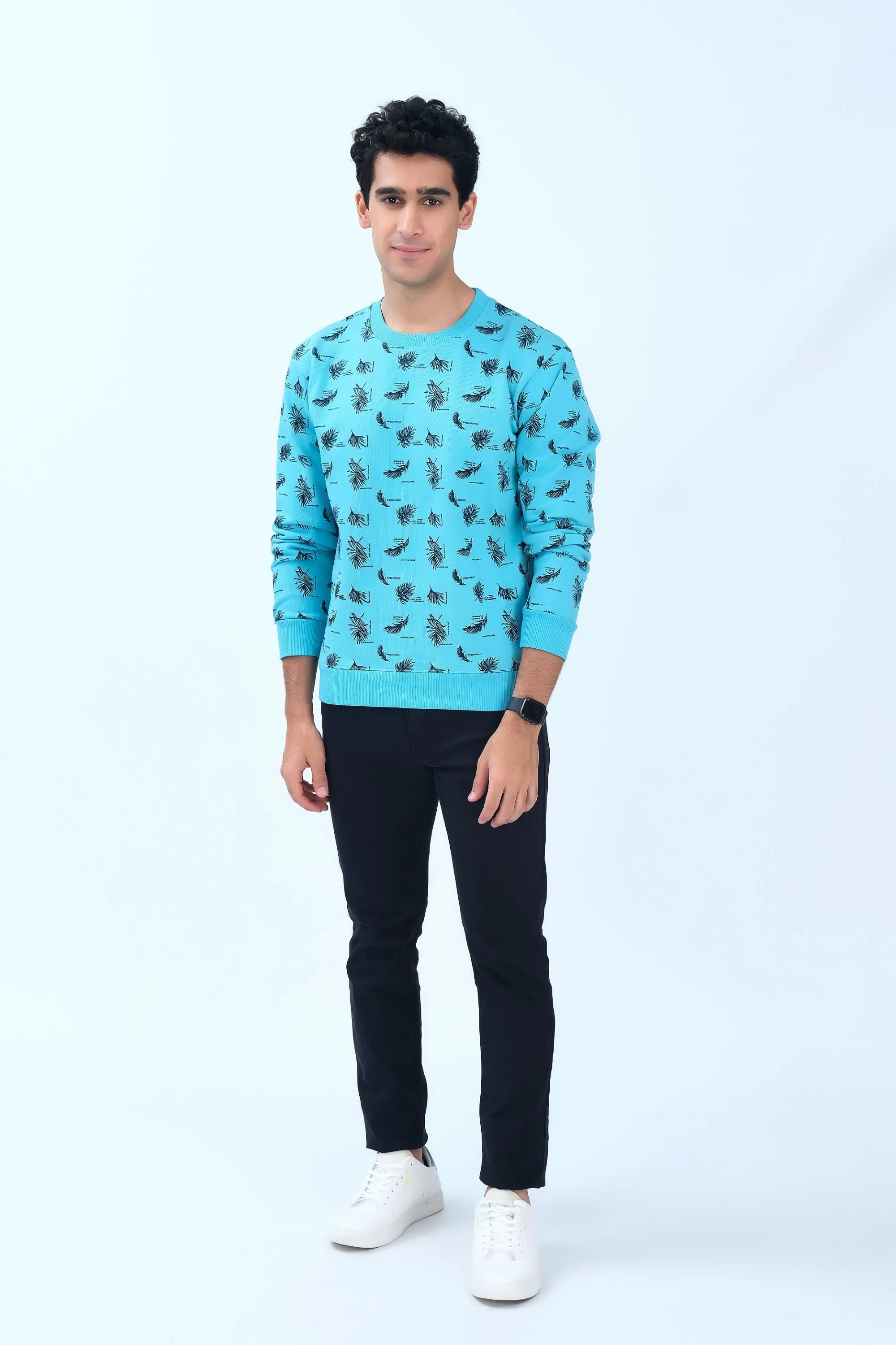 Super Fresh Sky Blue Sweatshirt