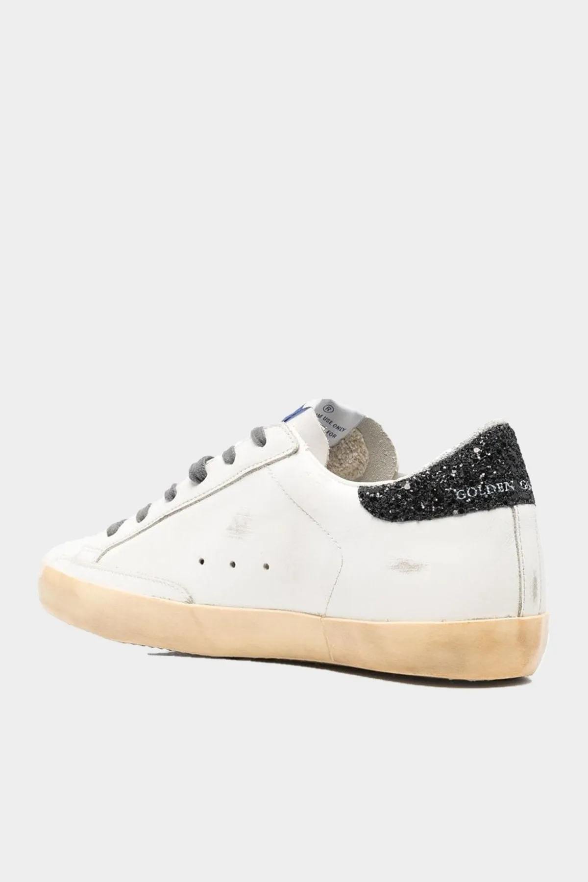 Super-Star Cocco Printed Star White Leather Sneaker