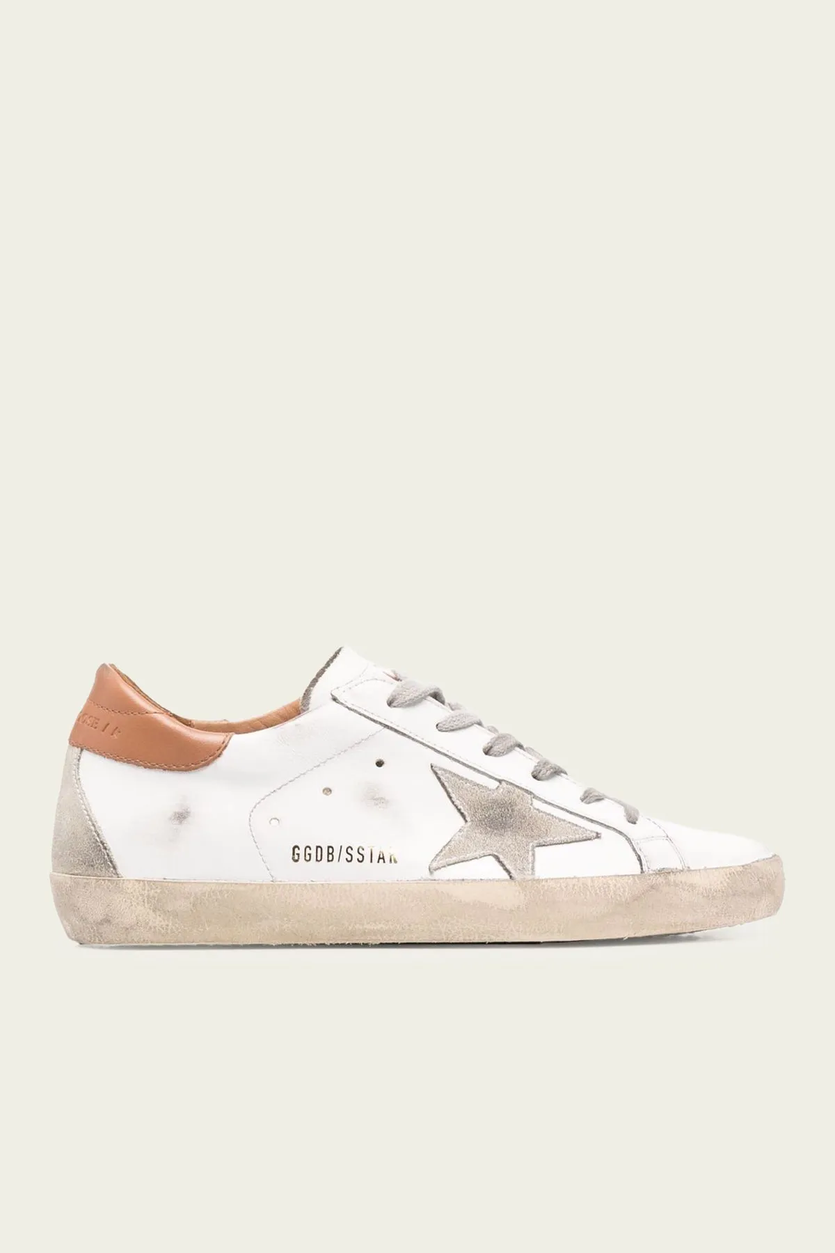 Super-Star Light Brown Toe Leather Sneaker
