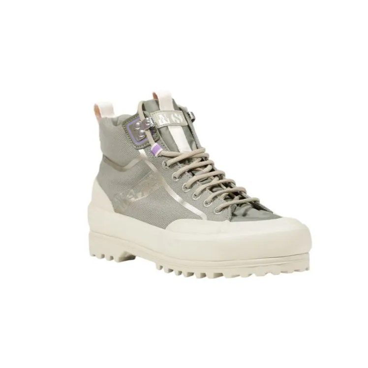 Superga Green Fabric Sneaker