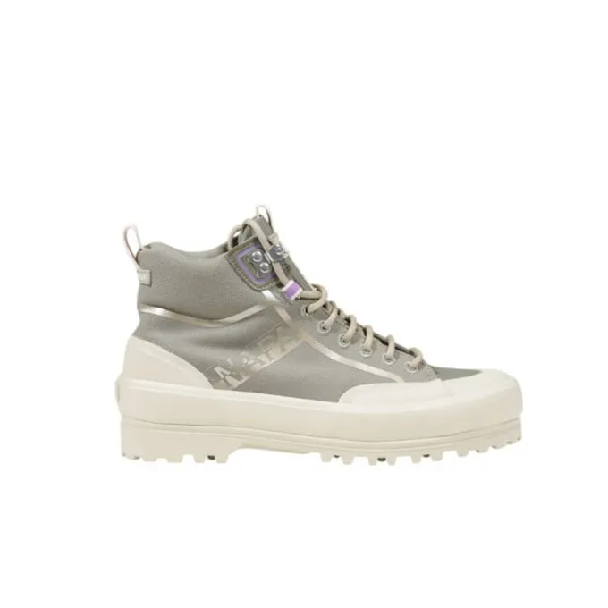 Superga Green Fabric Sneaker