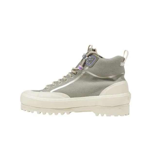 Superga Green Fabric Sneaker