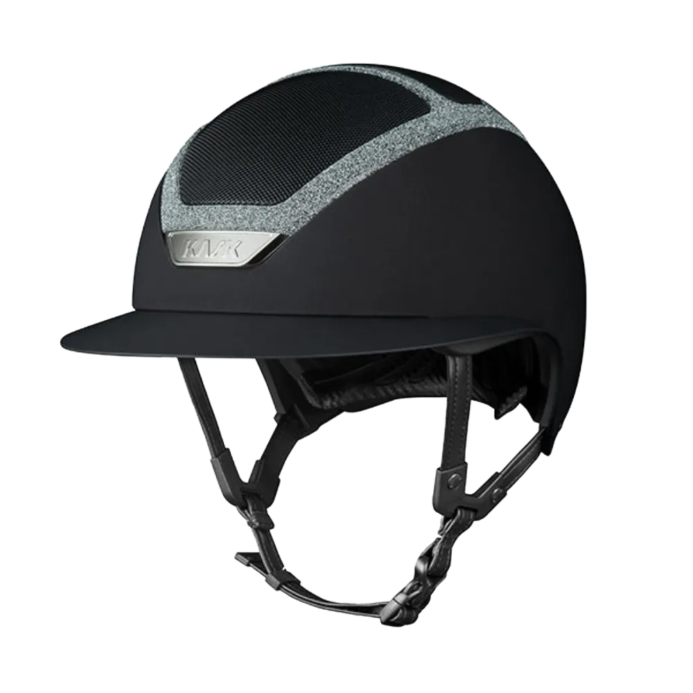 Swarovski Frame Star Lady Chrome Riding Helmet by KASK