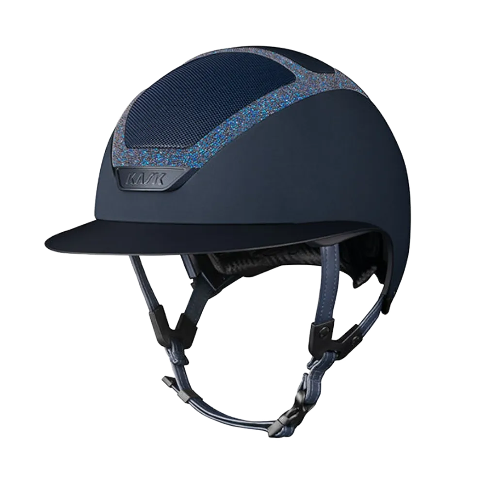 Swarovski Frame Star Lady Chrome Riding Helmet by KASK