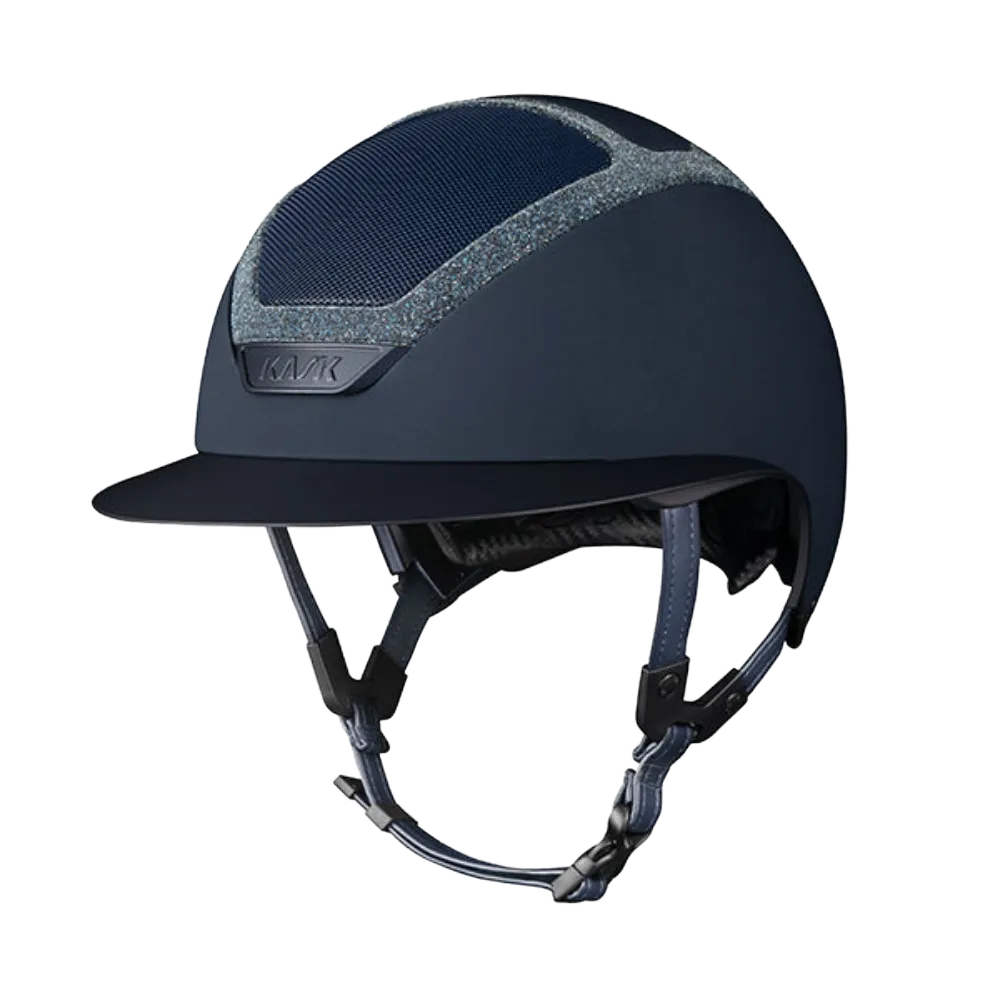 Swarovski Frame Star Lady Chrome Riding Helmet by KASK
