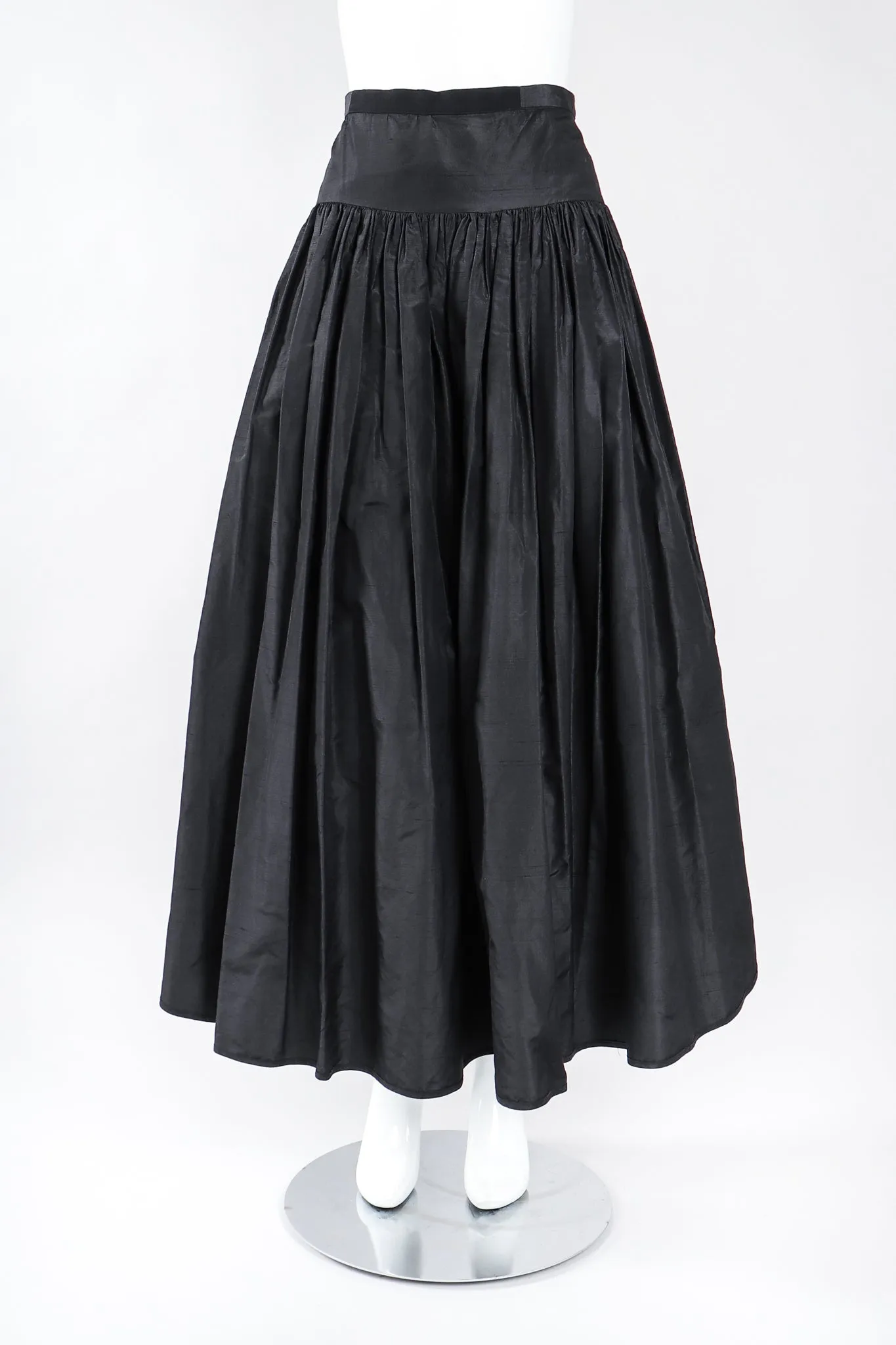 Taffeta Palazzo Skirt