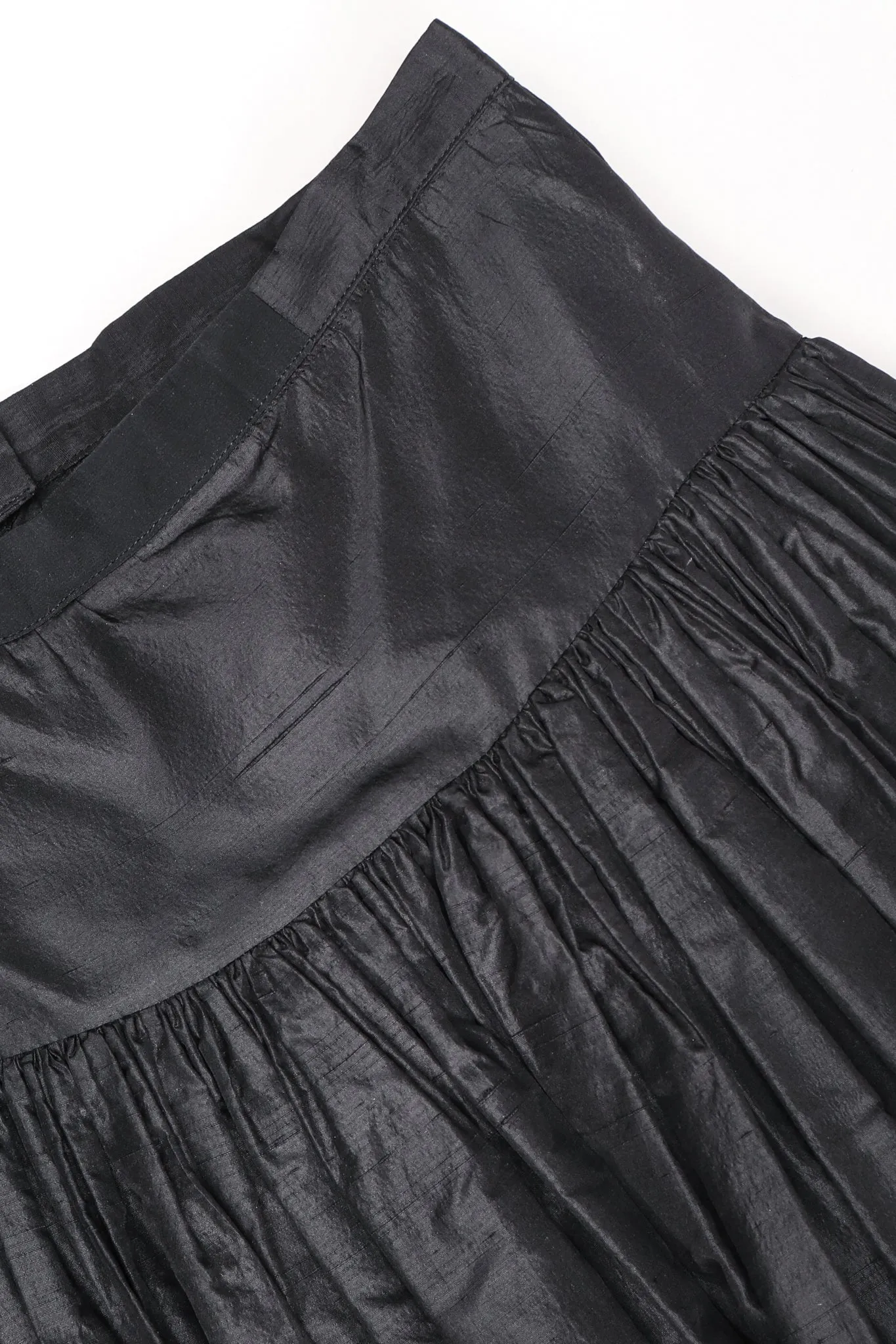 Taffeta Palazzo Skirt