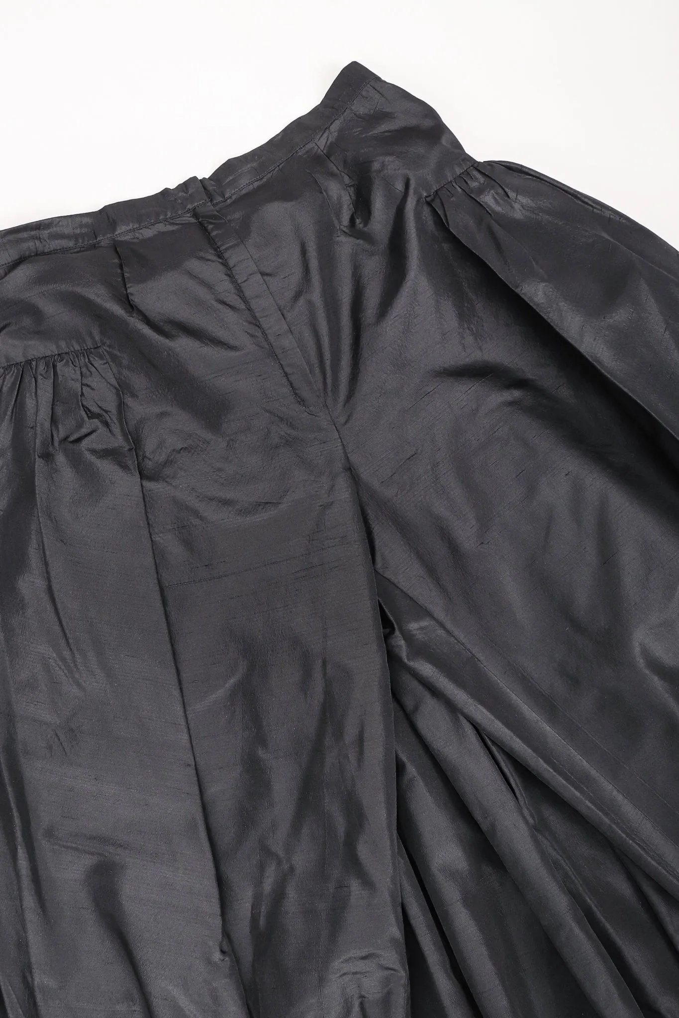 Taffeta Palazzo Skirt