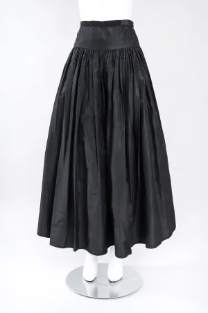 Taffeta Palazzo Skirt