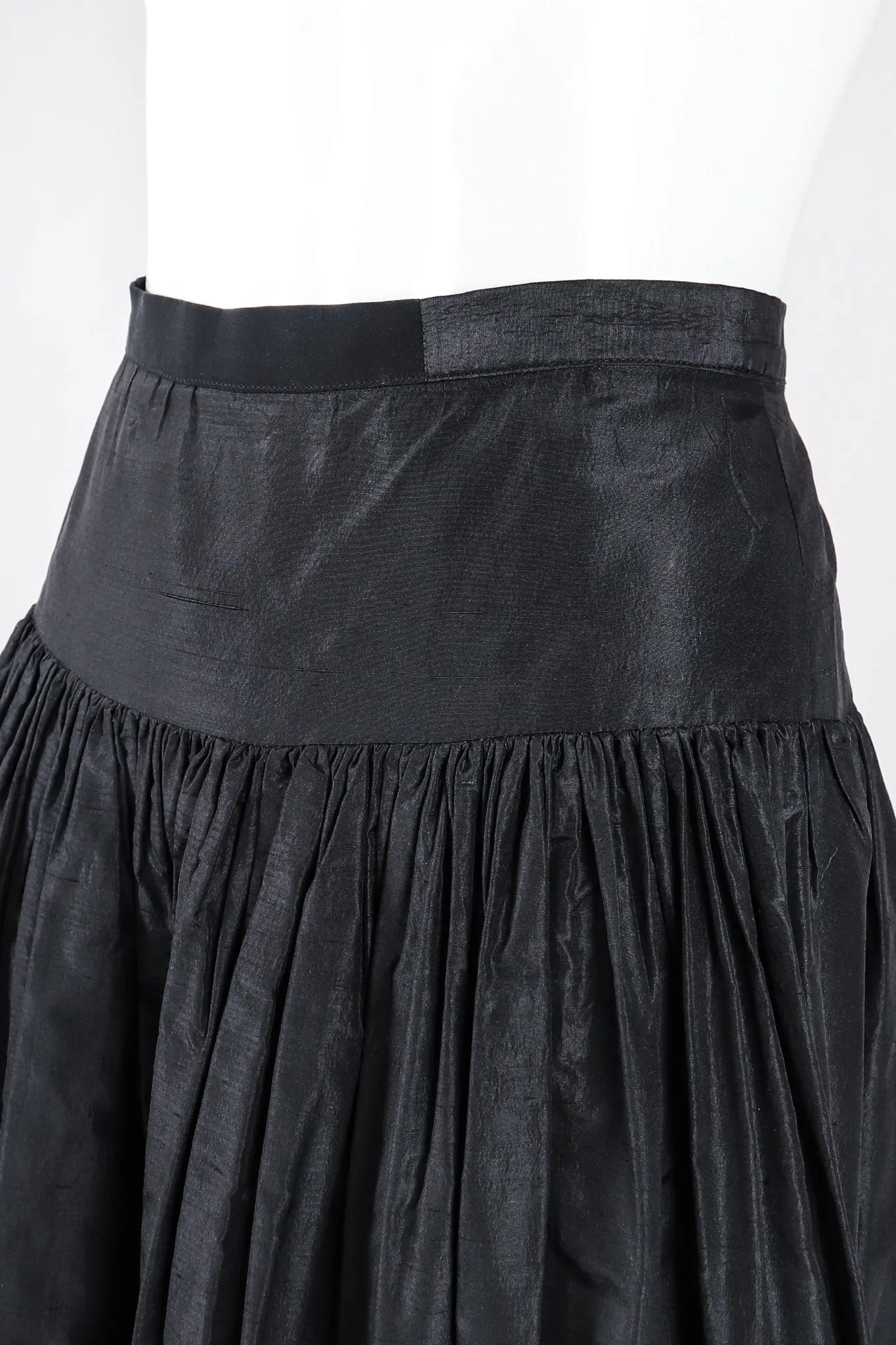 Taffeta Palazzo Skirt