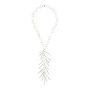 The Sea Pearl Tassle Necklace