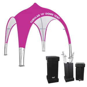 Tubular 10' Dome Tent with Case