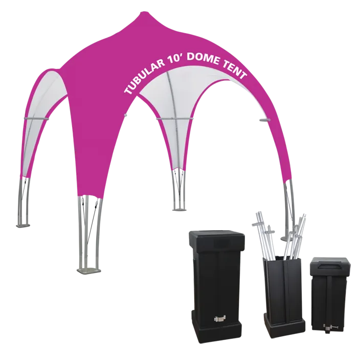 Tubular 10' Dome Tent with Case