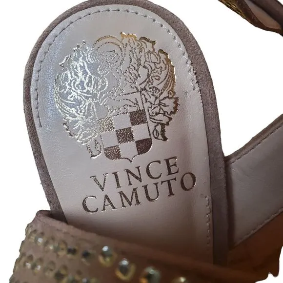 Vince Camuto Saprenda Rhinestone Heels Size 8