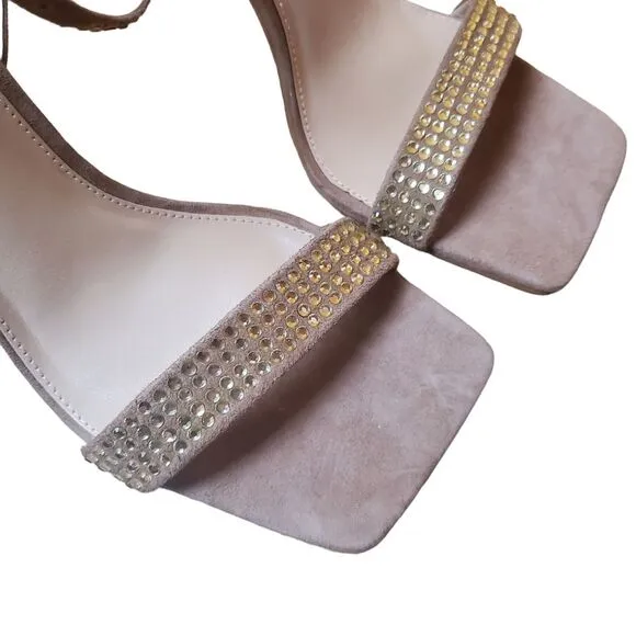 Vince Camuto Saprenda Rhinestone Heels Size 8