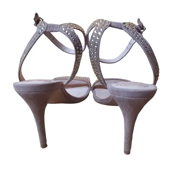 Vince Camuto Saprenda Rhinestone Heels Size 8