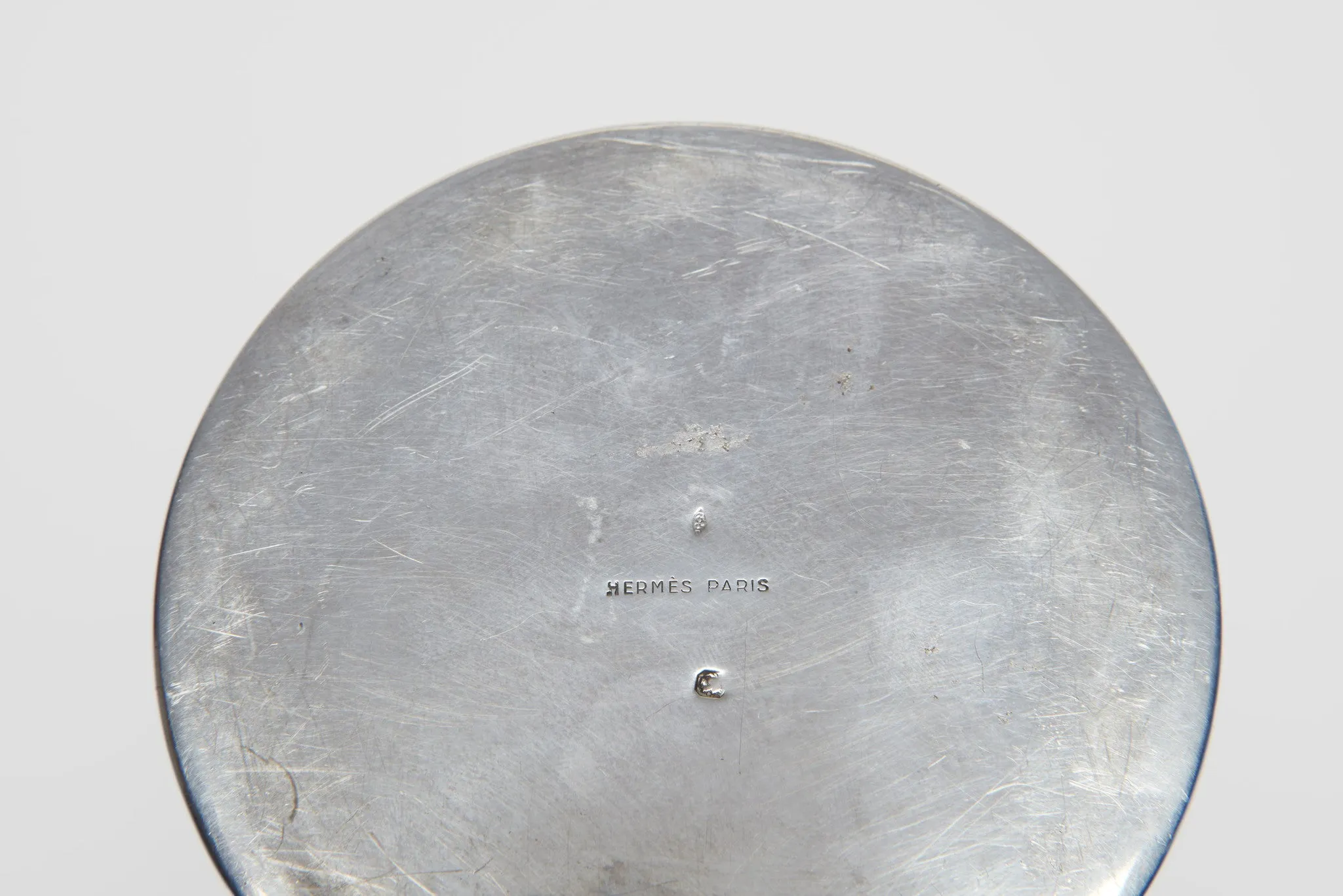 Vintage Hermès Sterling Silver Pot