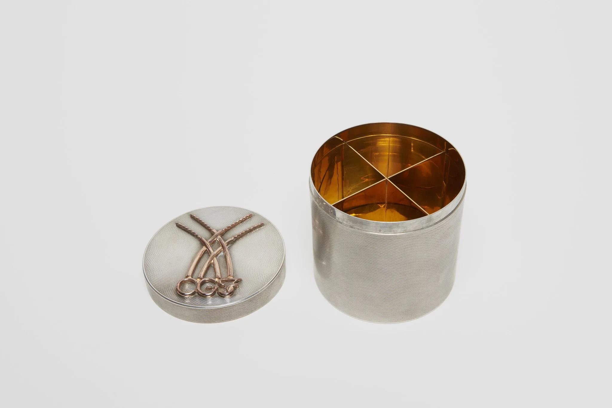 Vintage Hermès Sterling Silver Pot