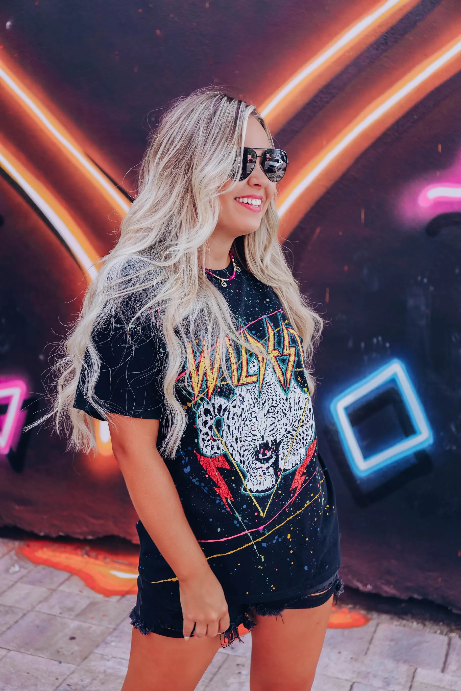 Wildest Splatter Paint Graphic Tee