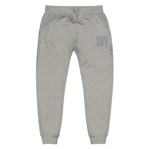 WINS ONLY BOLD GREY DAY JOGGERS