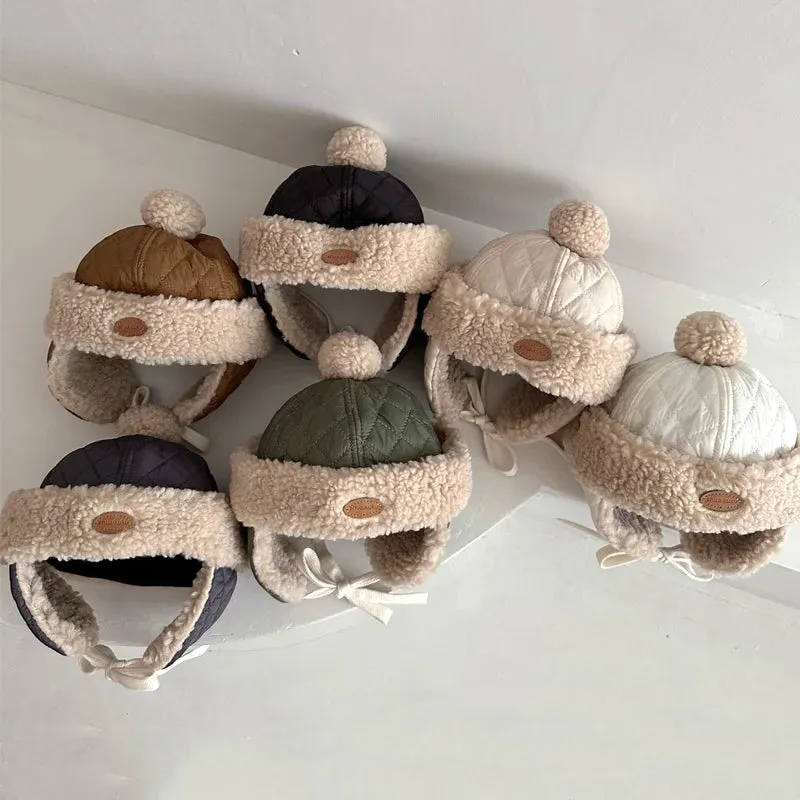 Winter Earflap Beanie Hat
