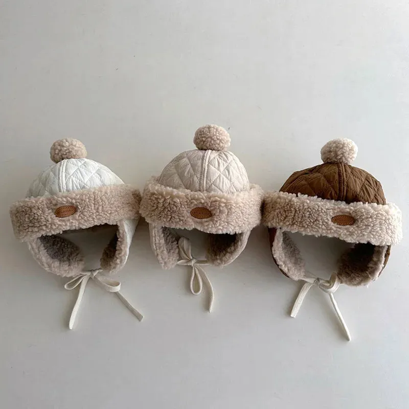 Winter Earflap Beanie Hat