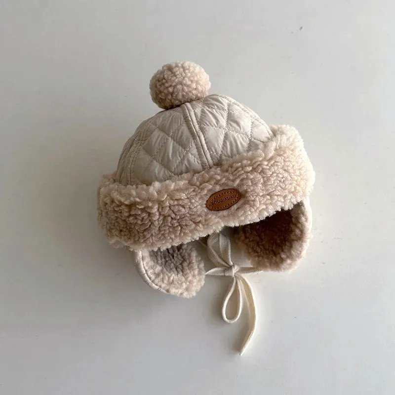 Winter Earflap Beanie Hat