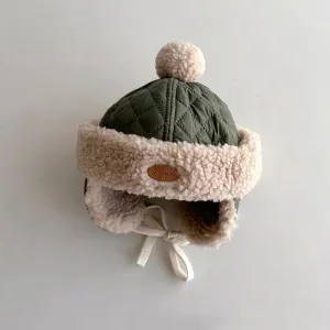 Winter Earflap Beanie Hat