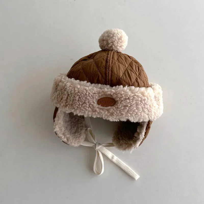 Winter Earflap Beanie Hat