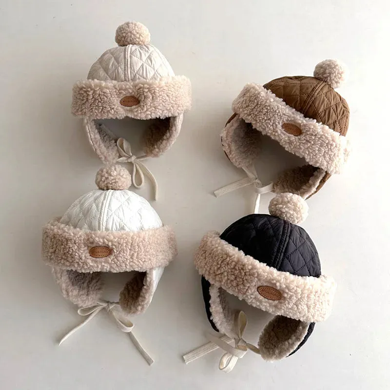 Winter Earflap Beanie Hat