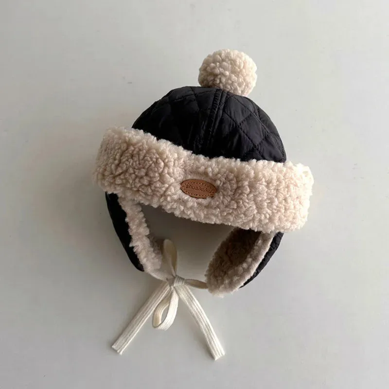 Winter Earflap Beanie Hat