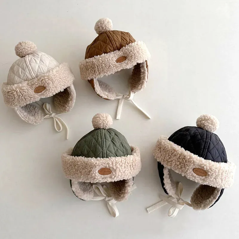 Winter Earflap Beanie Hat