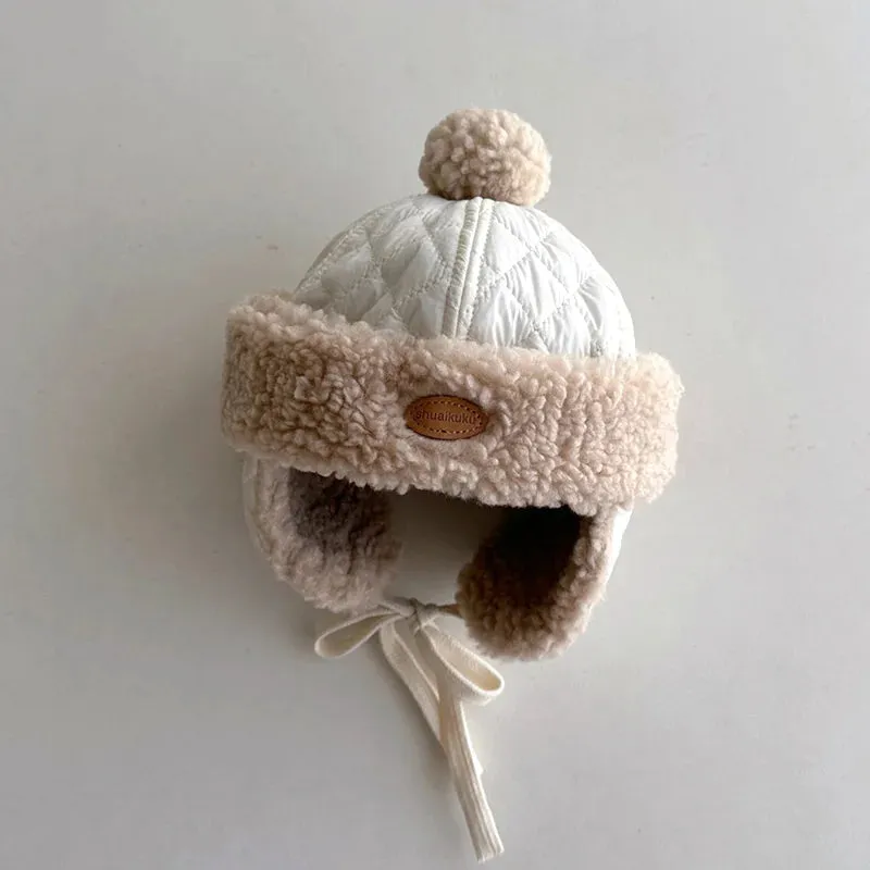 Winter Earflap Beanie Hat