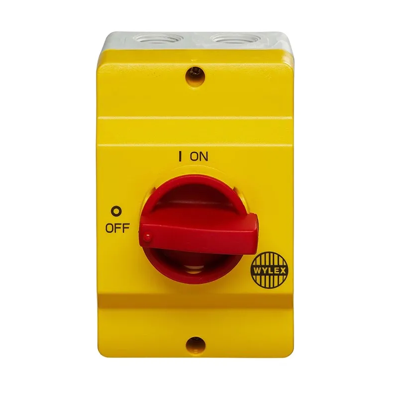 Wylex NHTPSD16 16A 2 Pole 240V AC IP65 Rotary Isolator