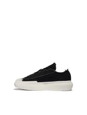 Y-3 Black/Off White Nizza Low-Top Sneakers